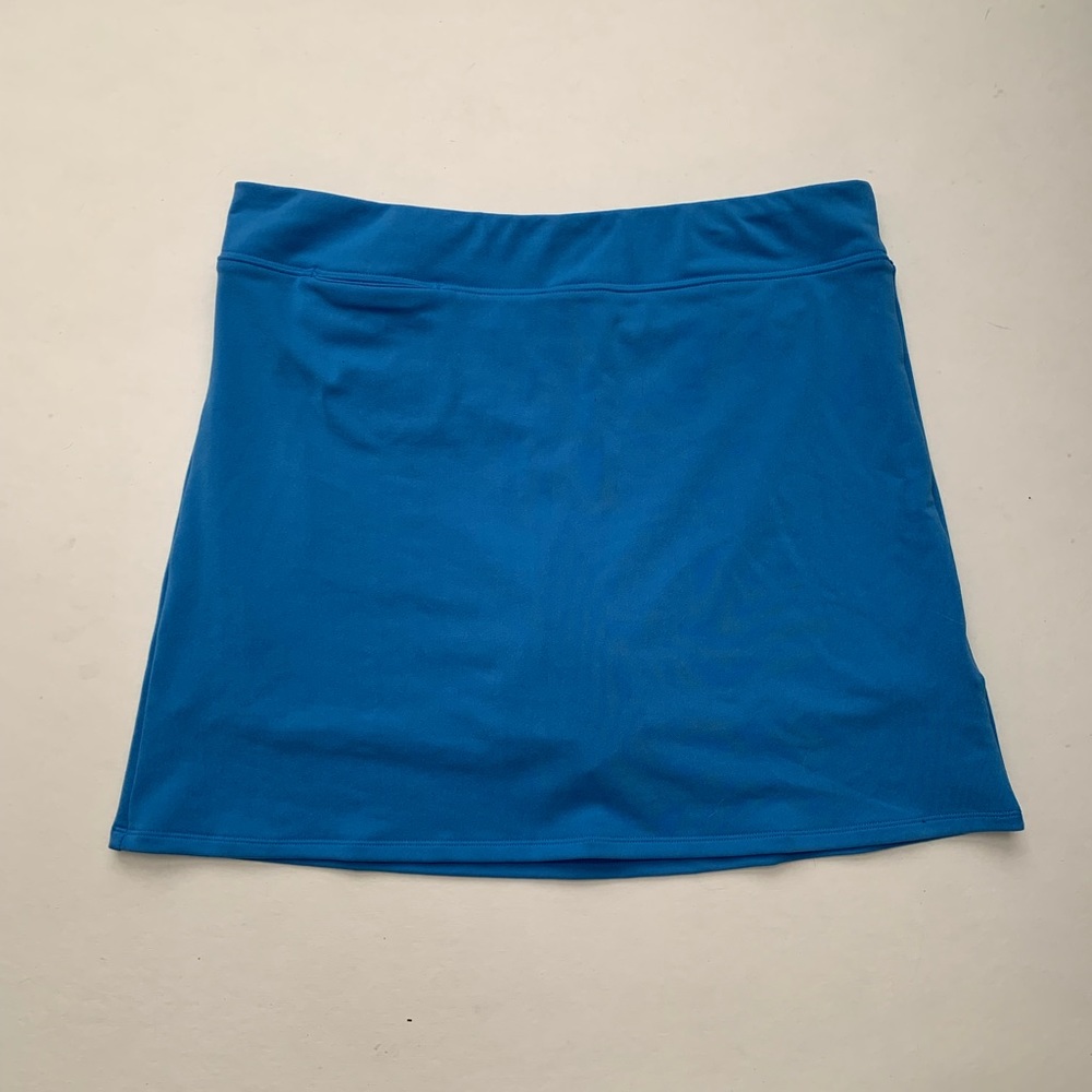 Blue Adidas ClimaLite Golf Skort